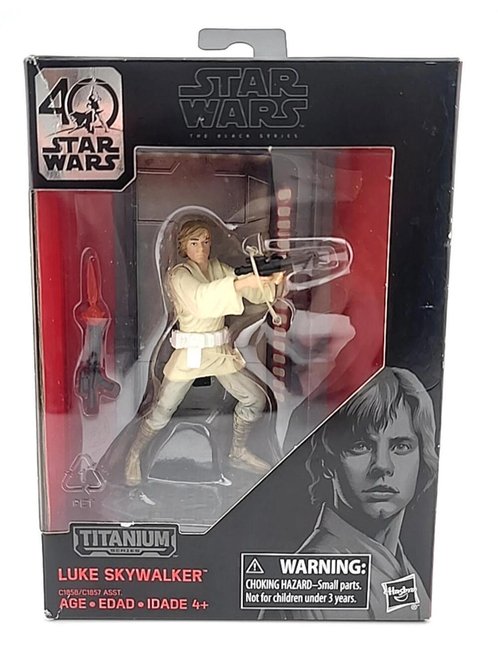 Star Wars Black Series 40th Titanium Luke Skywalker – NIB